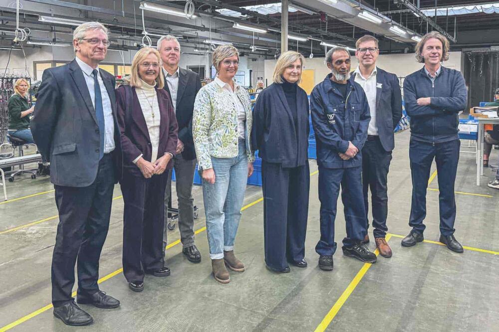 Hilde Crevits op bezoek in WAAK