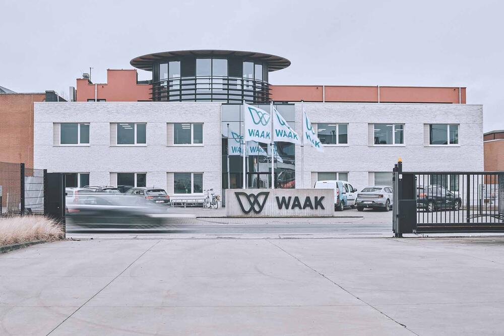 WAAK headquarters building