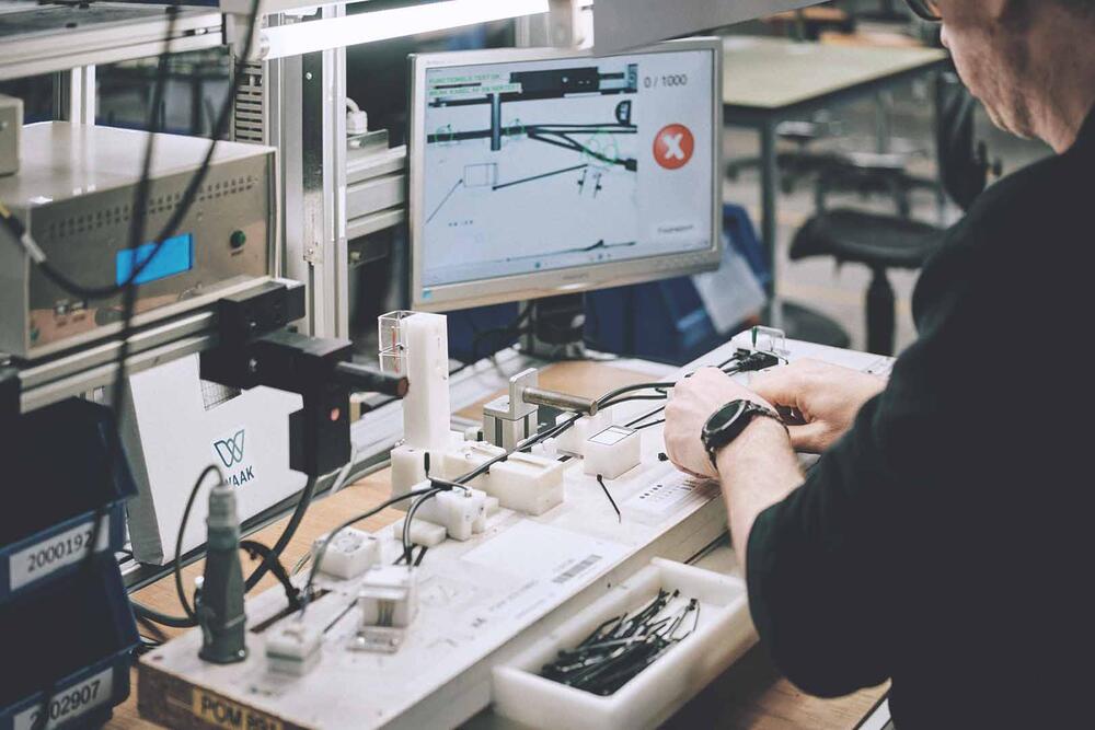 WAAK assembly of pump cables