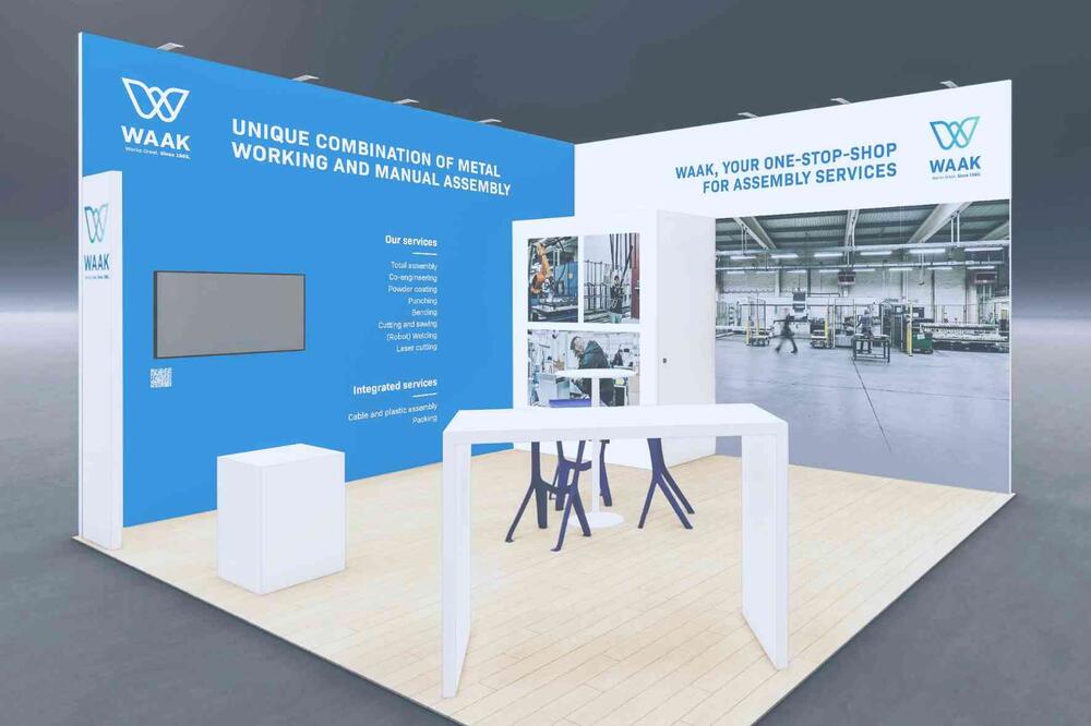 WAAK stand ESEF Maakindustrie Utrecht