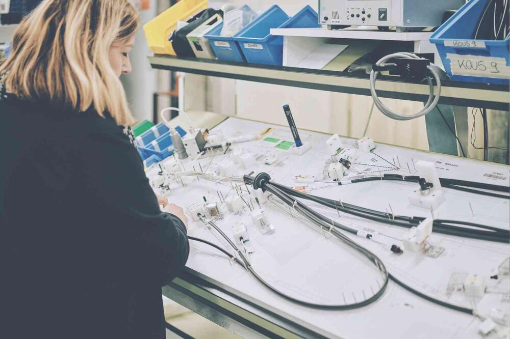 WAAK assembly cable harness