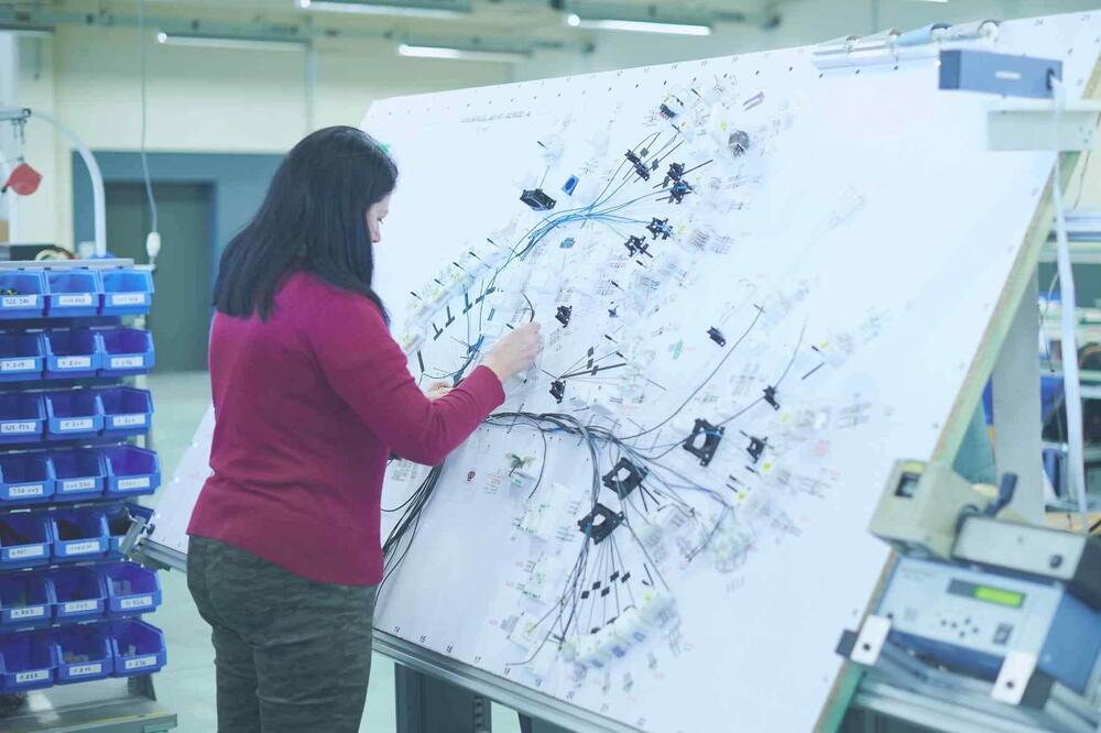 WAAK Assembly cable harness electric vehicle