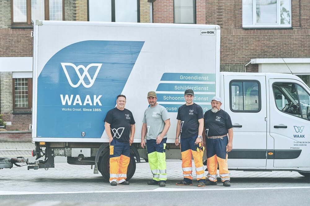 WAAK Groendienst at Buda Beach Stad Kortrijk