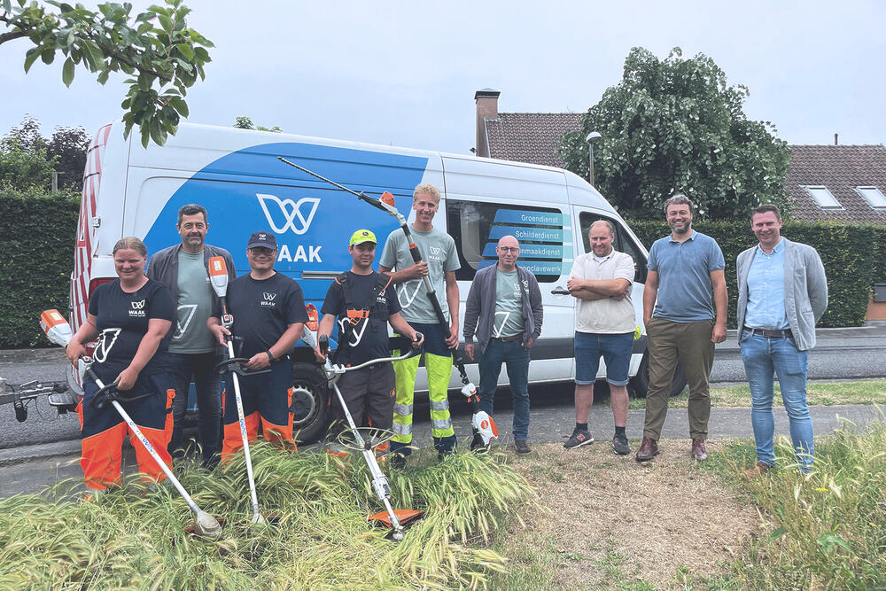 WAAK elektrificatie Groendienst Stad Harelbeke