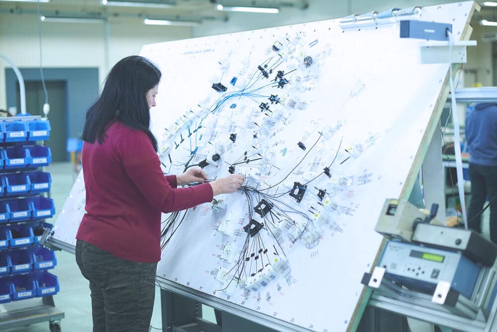 WAAK cable harness electric car