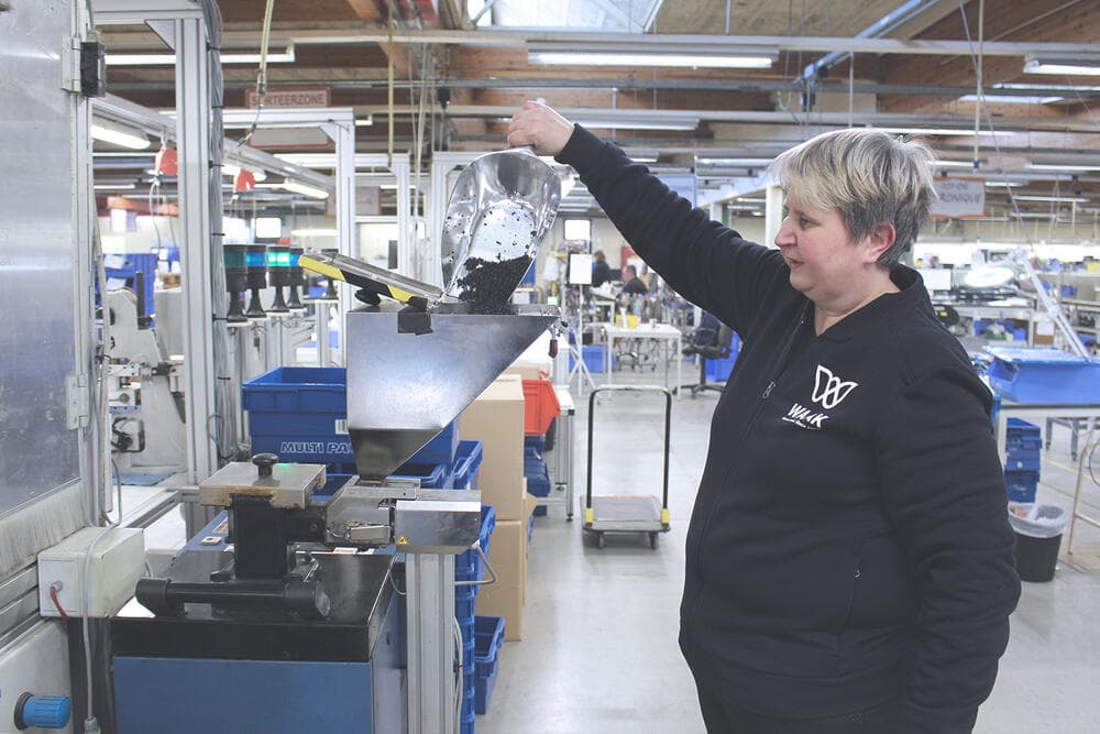 WAAK recycling spuitgietresten