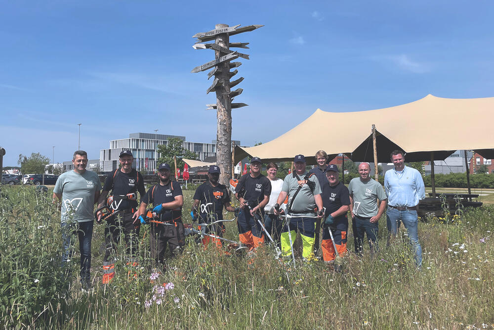 WAAK Groendienst werkt volledig elektrisch bij bedrijf TVH