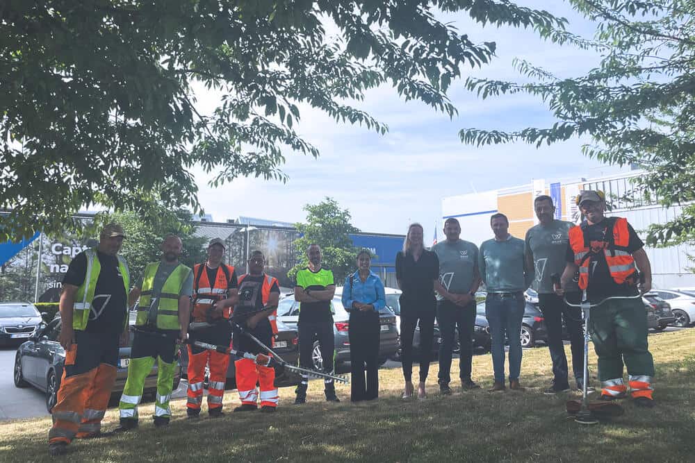 WAAK Groendienst samenwerking Unilin