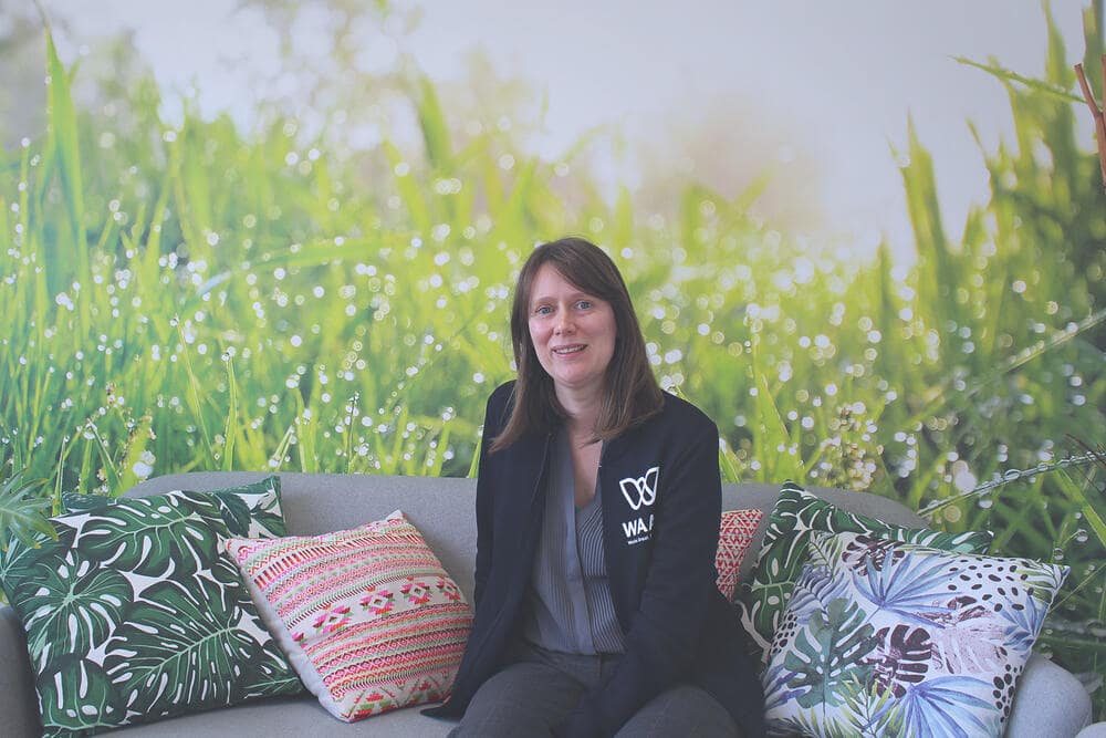 WAAK sustainability coordinator Rebekka Vanhamel