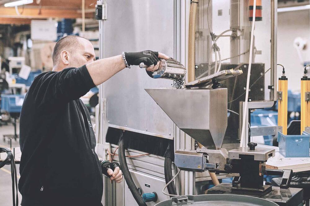 WAAK re-use injection moulding residue