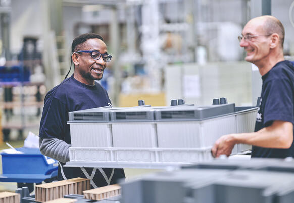WAAK assemblage tellerbatterijen