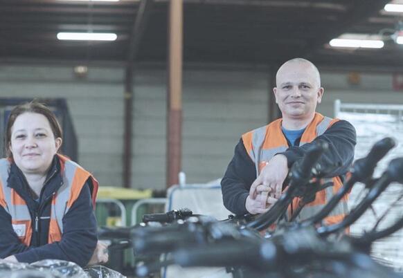 WAAK assembleert de elektrische fietsen van Bizbike