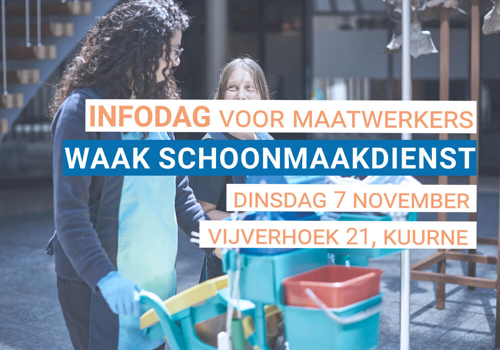 Infodag Schoonmaakdienst