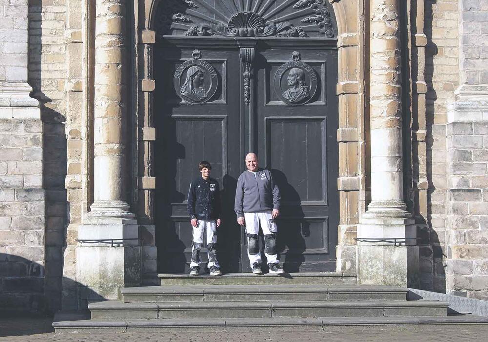 WAAK Schilderdienst schildert karmelietenklooster Gent