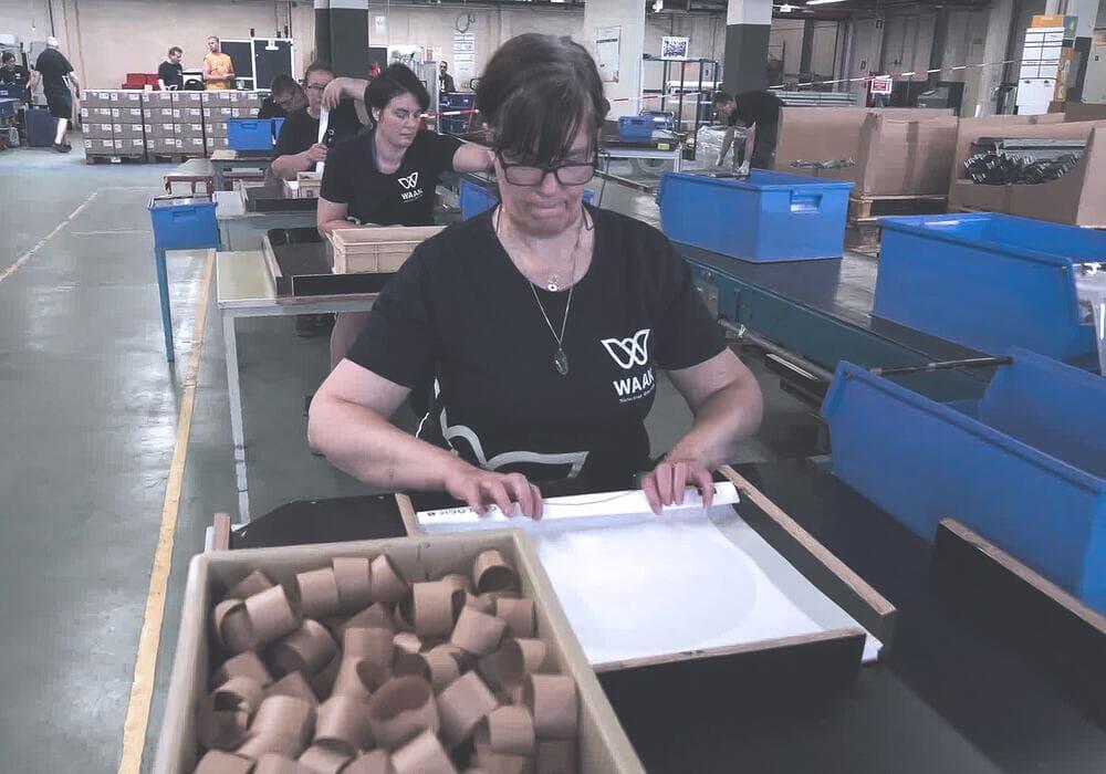 WAAK Verpakkingswerk Decathlon