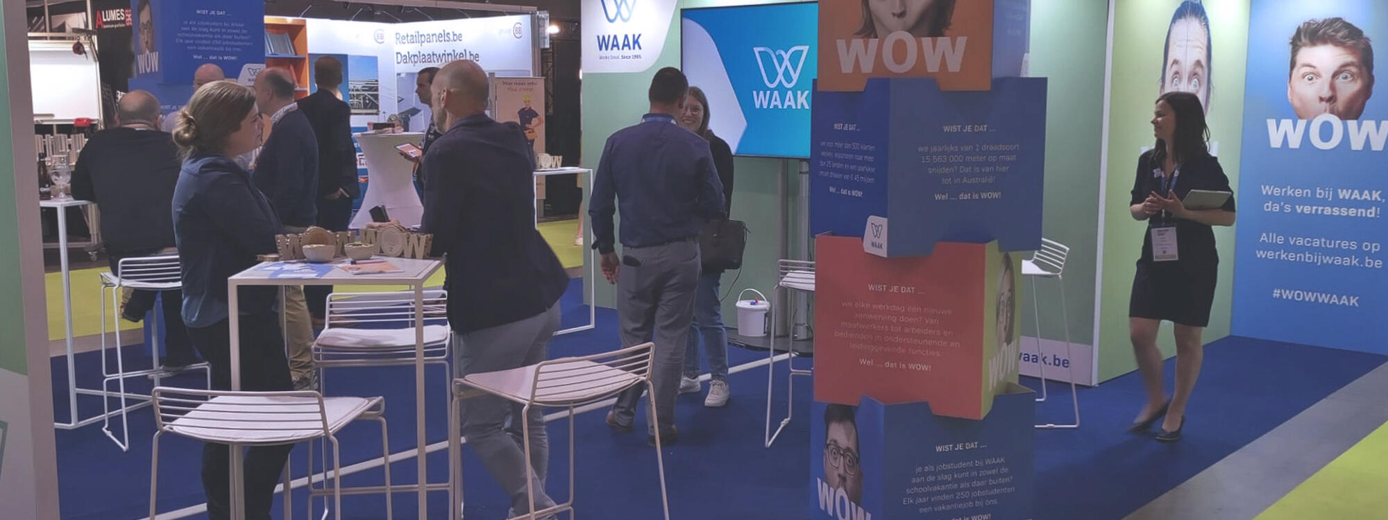 WAAK op Bedrijvencontactdagen in Kortrijk Xpo