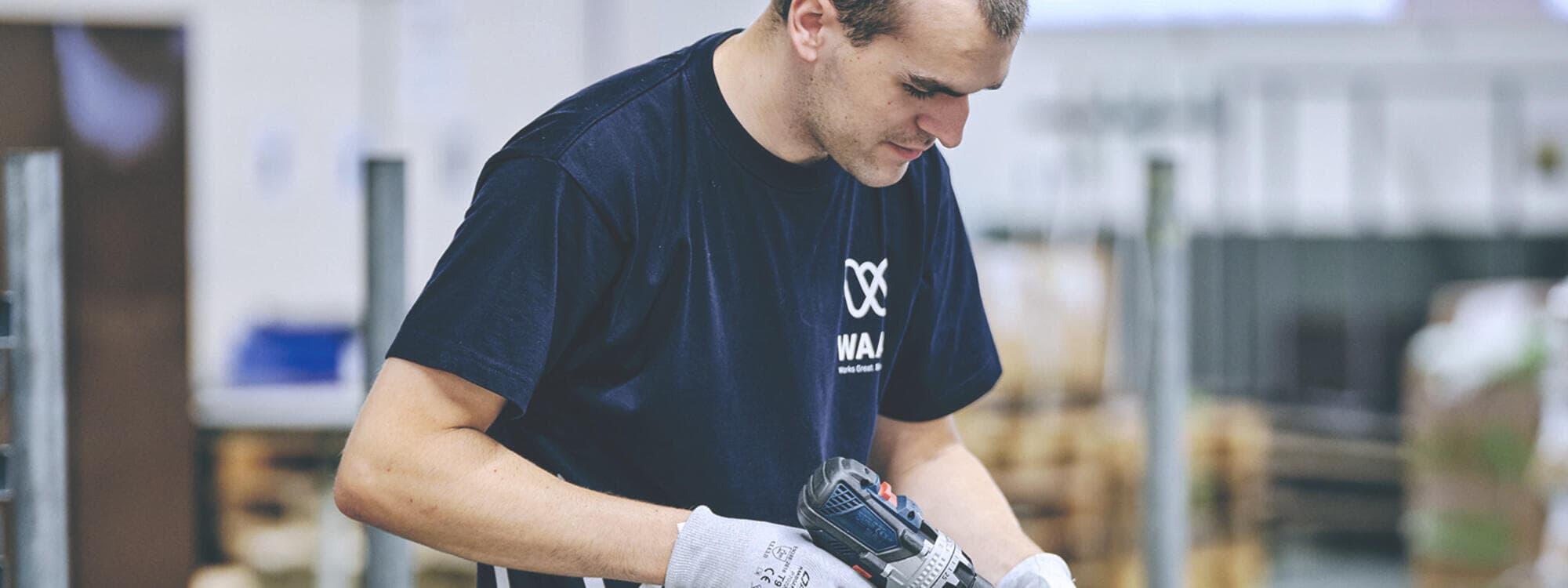 WAAK manuele assemblage